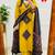 women pure cotton printed yellow kurta with pant and dupatta