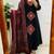women pure cotton printed black kurta with pant and dupatta