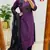 Black Women Pure Cotton Embroideredry Kurta With Pant And Dupatta