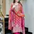 Orange Women Silk Embroideredry Kurta With Pant And Dupatta