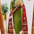 women pure cotton embroidery green kurta with pant and dupatta