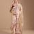 ethnic motifs embroidered georgette saree in chiku