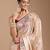 ethnic motifs embroidered georgette saree in chiku