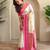 Cream woven silk saree with blouse piece