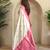 Cream woven silk saree with blouse piece
