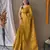 Gold woven tissue saree with blouse piece