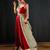 red embroidered cotton silk Lehenga