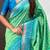 Soft silk zari woven patola saree with contrast bandhani weaves