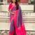 Soft silk zari woven patola saree with contrast bandhani weaves