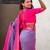 Soft silk zari woven patola saree with contrast bandhani weaves