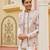 pink silk kurta jacket set with embroidered work