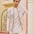 pink silk kurta jacket set with embroidered work