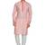 Pink hand block l printed viscos kurta payjama etnic wear / festive wear