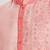 Pink hand block l printed viscos kurta payjama etnic wear / festive wear