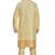 Lemon yellow hand block printed kurta viscos kurta payjama etnic wear / festive wear