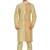 Lemon yellow hand block printed kurta viscos kurta payjama etnic wear / festive wear