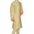 Lemon yellow hand block printed kurta viscos kurta payjama etnic wear / festive wear