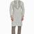 Grey hand block printed kurta viscos kurta payjama etnic wear / festive wear