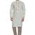 Off white hand block printed kurta viscos kurta payjama etnic wear / festive wear