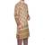 Beige hand block printed kurta viscos kurta payjama etnic wear / festive wear