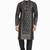 Black hand block golden foil printed kurta viscos kurta payjama wear / festive wear