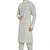 White hand block printed kurta viscos kurta payjama wear / festive wear