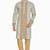 Khakhi hand block printed kurta with embroidery viscos kurta payjama etnic wear / festive wear