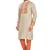 Cream color hand block printed kutrta with embroidery viscos kurta payjama etnic wear / festive wear