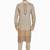 Beige hand block printed kurta with embreoidery viscos kurta payjama etnic wear / festive wear