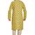 Green hand block printed kurta viscos kurta payjama etnic wear / festivce wear