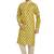 Green hand block printed kurta viscos kurta payjama etnic wear / festivce wear