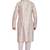 Baby pink hand block golden foil printed kurta viscos kurta payjama etnic wear / festive wear
