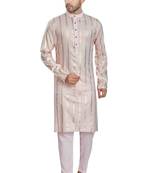 Baby pink hand block golden foil printed kurta viscos kurta payjama etnic wear / festive wear