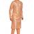 Orange hand block silver foil printed viscos kurta payjama etnic wear / festive wear