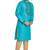 Blue hand block printed kurta with embroidery viscos kurta payjama etnic wear / festive wear