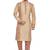 Coffee brown hand bl;ock printed kurta with embroidery viscos kurta payjama etnic wear / festive wear