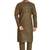 Brown hand block printed kurta viscos kurta payjama etnic wear / festive wear