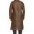 Brown hand block printed golden foil kurta viscos kurta payjama etnic wear / festive wear