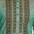 Green hand block printed kurta with embroidery viscos kurta payjama etnic wear / festive wear