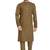 Olive green hand block printed kurta with embroidery viscos kurta payjama etnic wear / festive wear