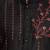 Black hand block printed kurta with embroidery viscos kurta payjama etnic wear / festive wear