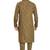 Olive green hand block printed kurta with embroidery viscos kurta payjama etnic wear / festive wear