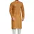 Brown hand block silver foil kurta viscos kurta payjama etnic wear / festive wear