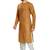 Brown hand block silver foil kurta viscos kurta payjama etnic wear / festive wear