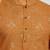 Brown hand block silver foil kurta viscos kurta payjama etnic wear / festive wear