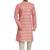 Pink hand block foil printed kurta viscos kurta payjama etnic wear / festive wear
