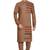 Brown hand block printed kurta viscos kurta payjama etnic wear / festive wear