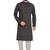 Black jacquard kurta payjama etnic wear / festive wear