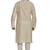 Off white jaquard fabric kurta payjama ethnic wear / festive wear
