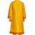 Yellow hand block printed kurta with embroidery banarsi silk  kurta payjama etnic wear / festive wear